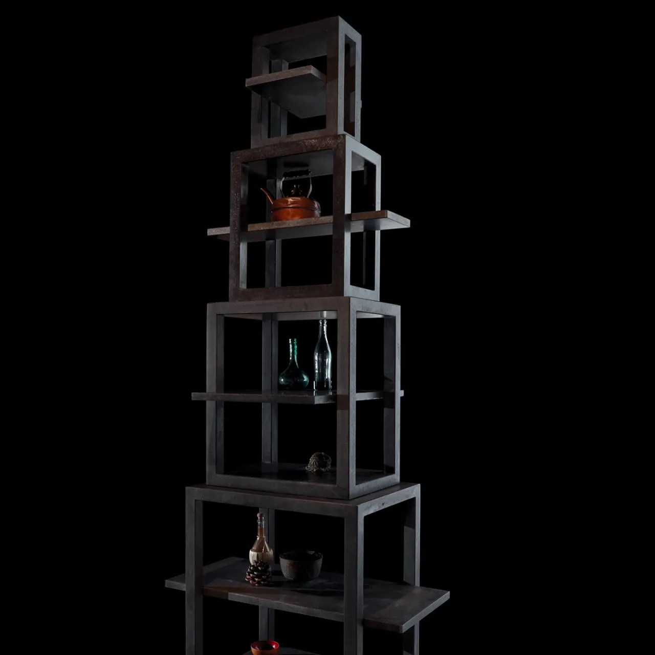 Lithea Bookcases<La Torre dei Trampolini Bookcase by Michele De Lucchi