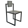 Francesco Della Femina Outdoor Chairs & Stools<Labirinto Black & White Tiles Outdoor Chair
