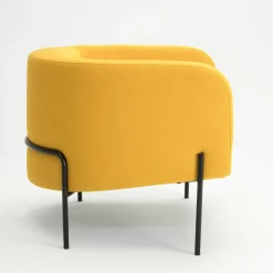 Tecno Spa Office Chairs<Laetitia Yellow Armchair by Fabio Fantolino