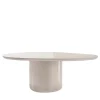 Secolo Dining Tables<Laghi I Glossy Tortora Wood Dining Table
