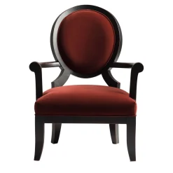 Mantellassi 1926 Lounge Chairs<Lagoon red classic armchair