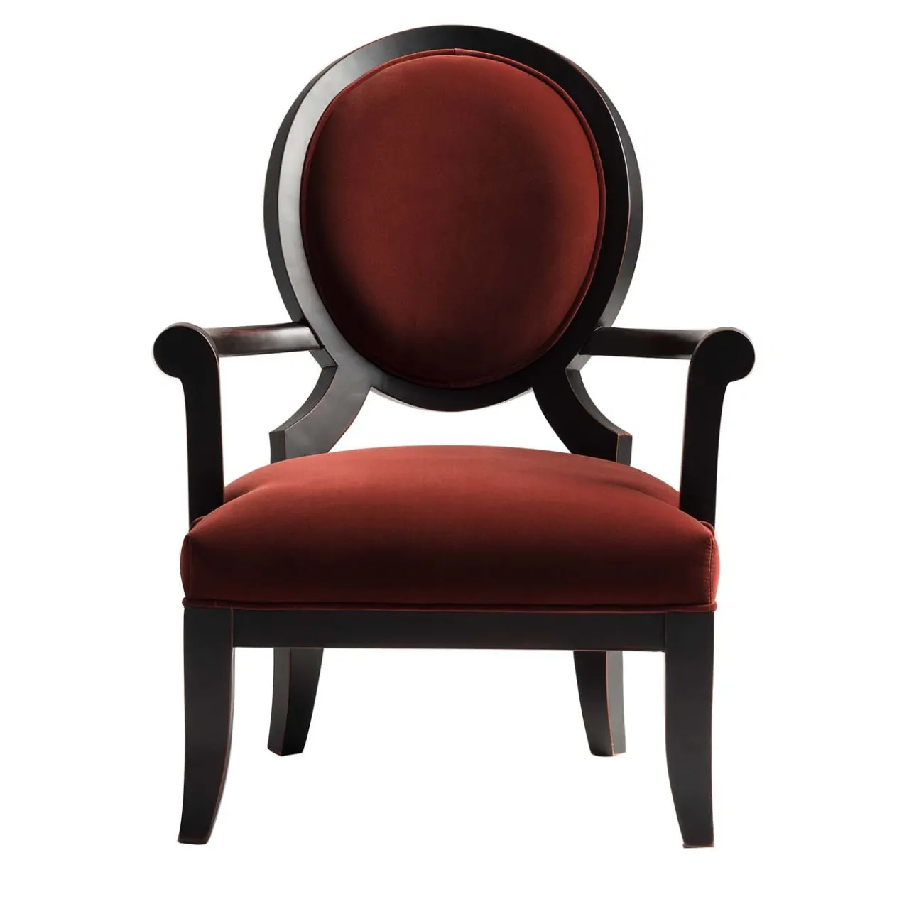 Mantellassi 1926 Lounge Chairs<Lagoon red classic armchair