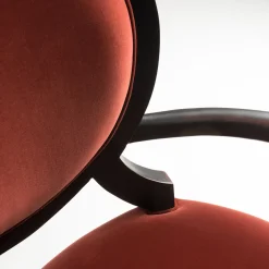 Mantellassi 1926 Lounge Chairs<Lagoon red classic armchair