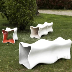 BAU Design Outdoor Chairs & Stools<Large Bone Bench