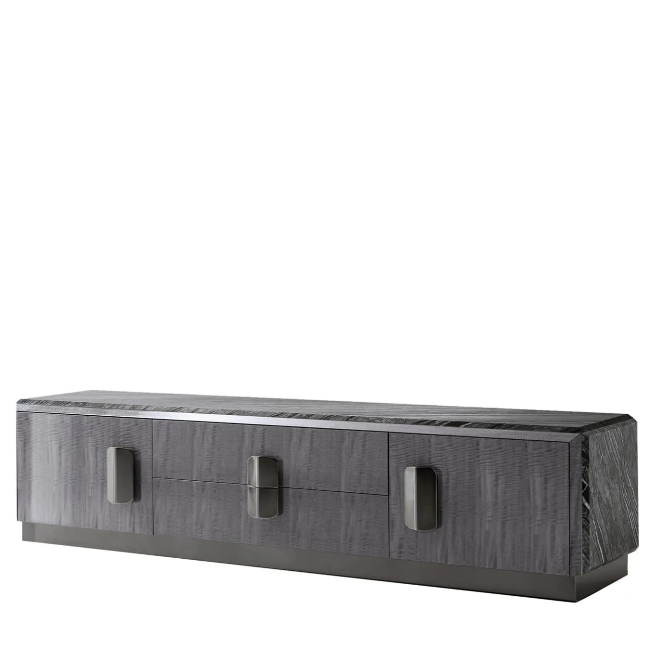 Giorgio Collection Cabinets<Large Gray Madagascar TV Unit