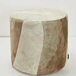 Instabilelab Ottomans & Poufs<Large Leaf Round Pouf