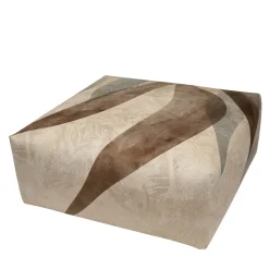 Instabilelab Ottomans & Poufs<Large Leaf Square Pouf