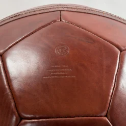 Bottega Conticelli Ottomans & Poufs<Large Soccer Ball Pouf Brown