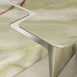 Giopagani Dining Tables<L'Armando Green Onyx Dining Table