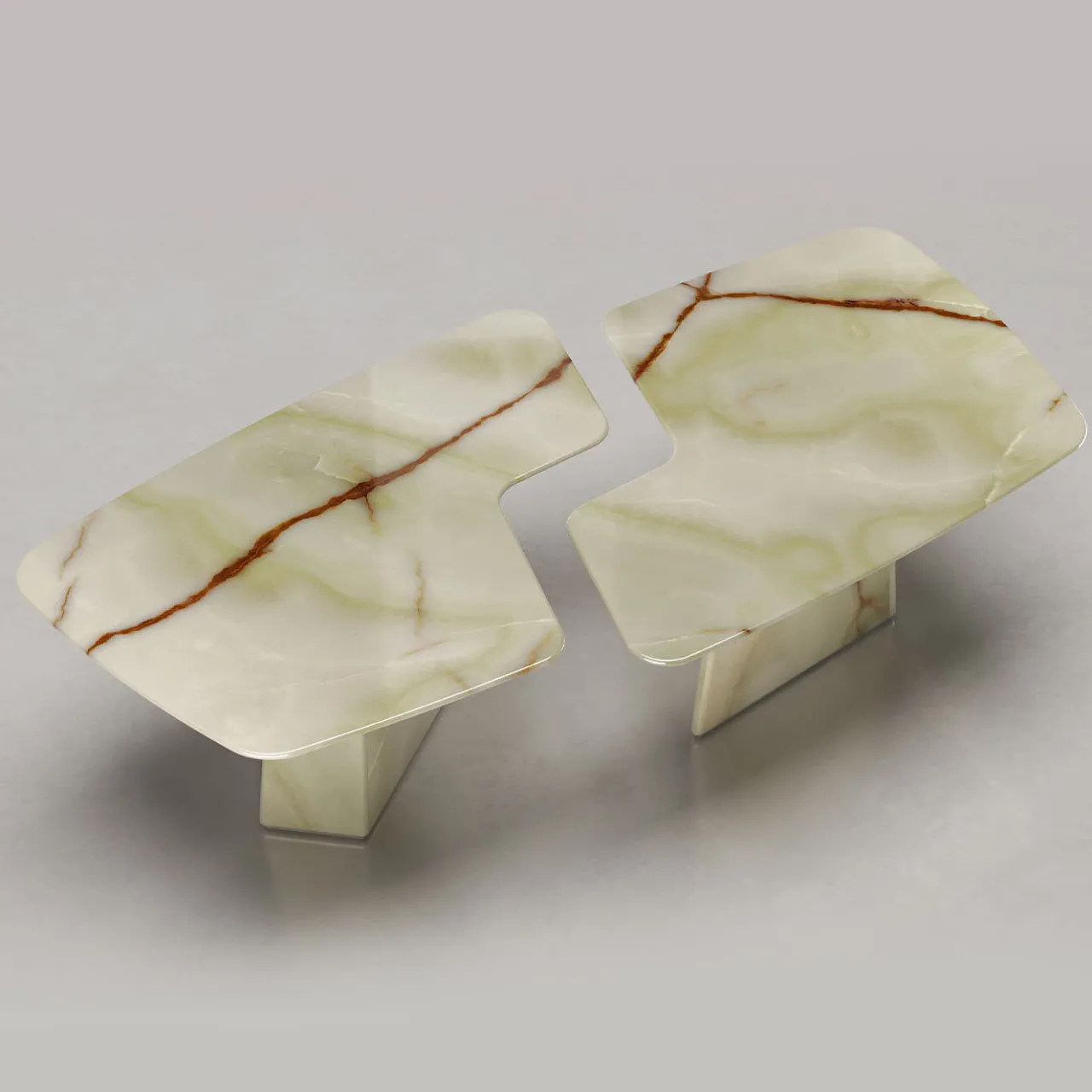 Giopagani Dining Tables<L'Armando Green Onyx Dining Table