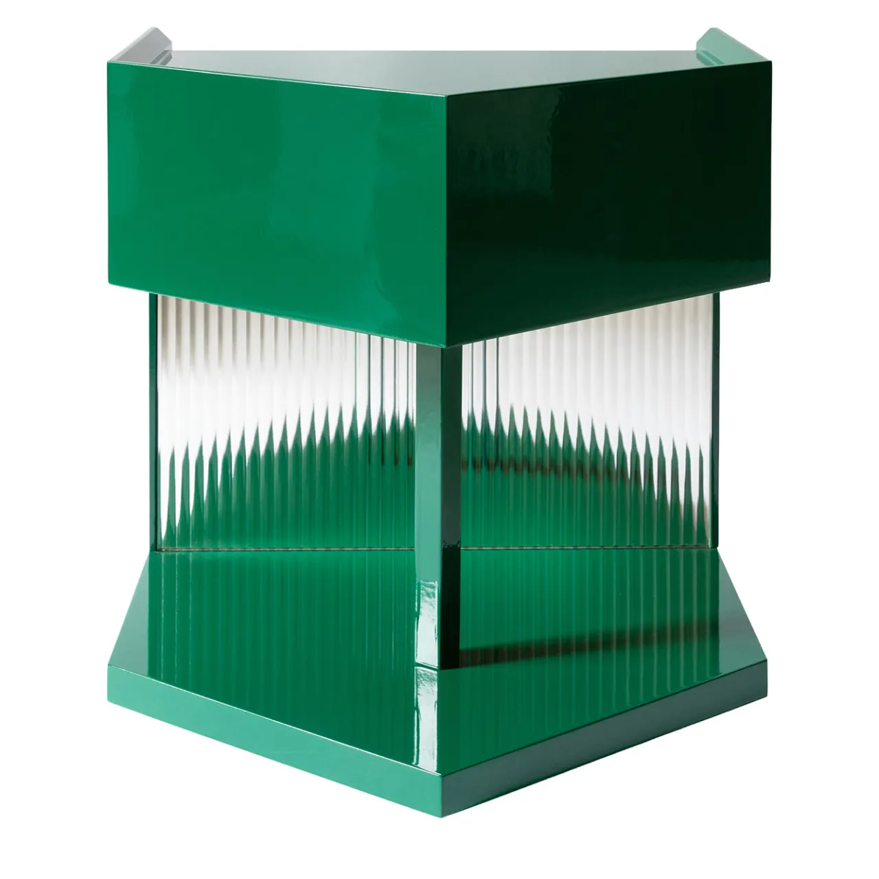 Softhouse Nightstands<Last Call Gloss Green Hexagonal Nightstand