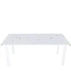 Chendù Dining Tables<Lastra Lacquered White Dining Table