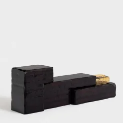 Delvis Unlimited Benches<Layer over Layer wood Sculptural Bench