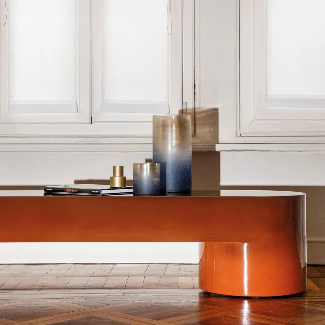 Somaschini Benches<Lazy-O Brown Bench by Dainelli Studio