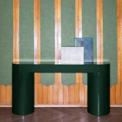 Somaschini Consoles<Lazy-O Green Console by Dainelli Studio
