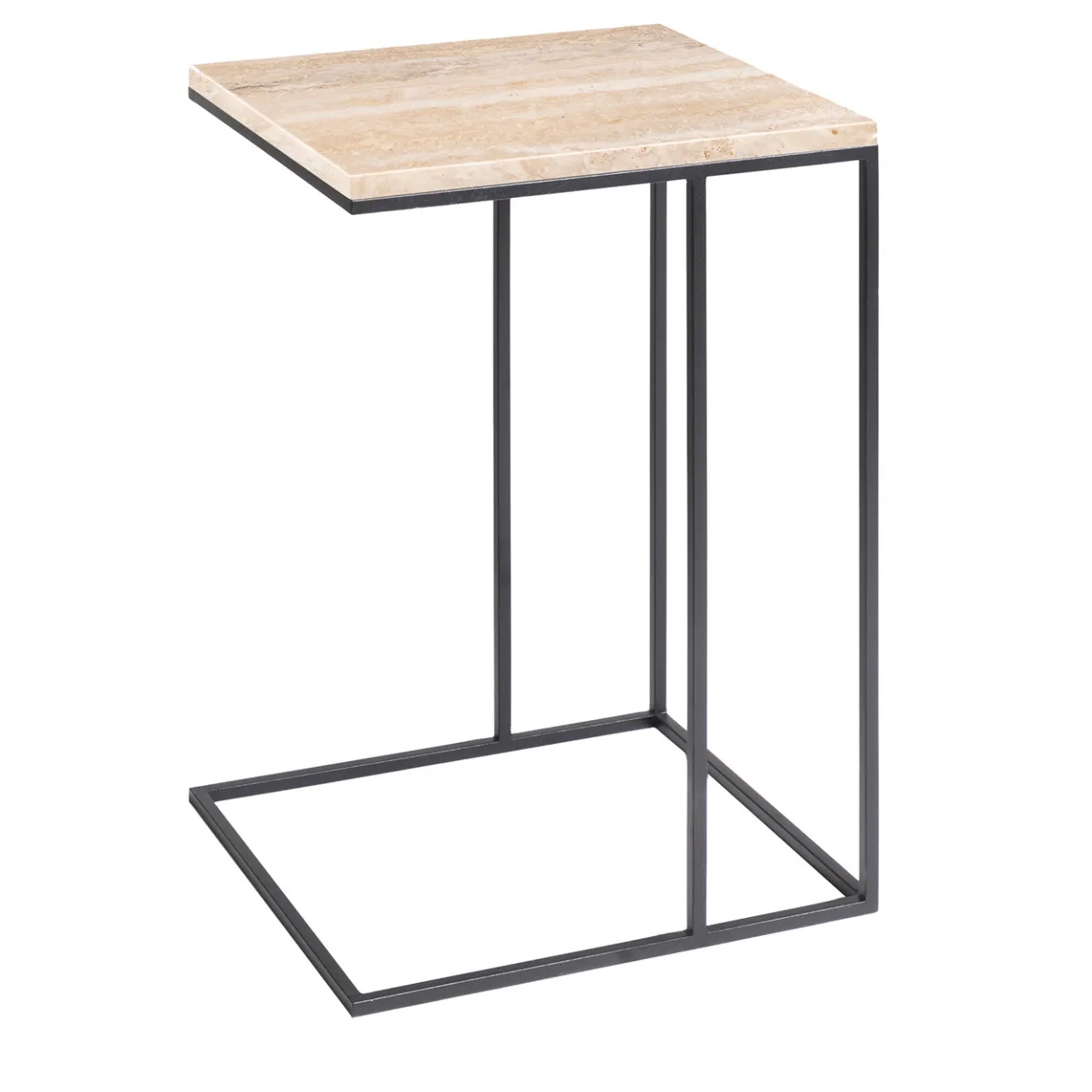 La Sartoria del Marmo by Lombardi Marmi Side Tables<Lazzaretto Travertine Coffee Table