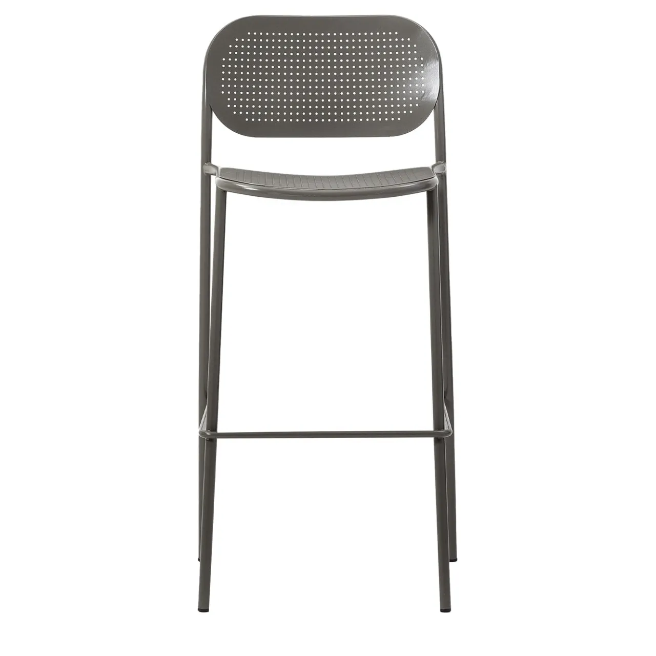 TrabA' Bar Stools<0179-LE Metis Dot Gray Bar Stool By Studio Gabbertas