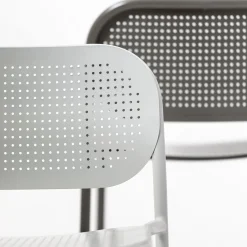 TrabA' Bar Stools<0179-LE Metis Dot Gray Bar Stool By Studio Gabbertas
