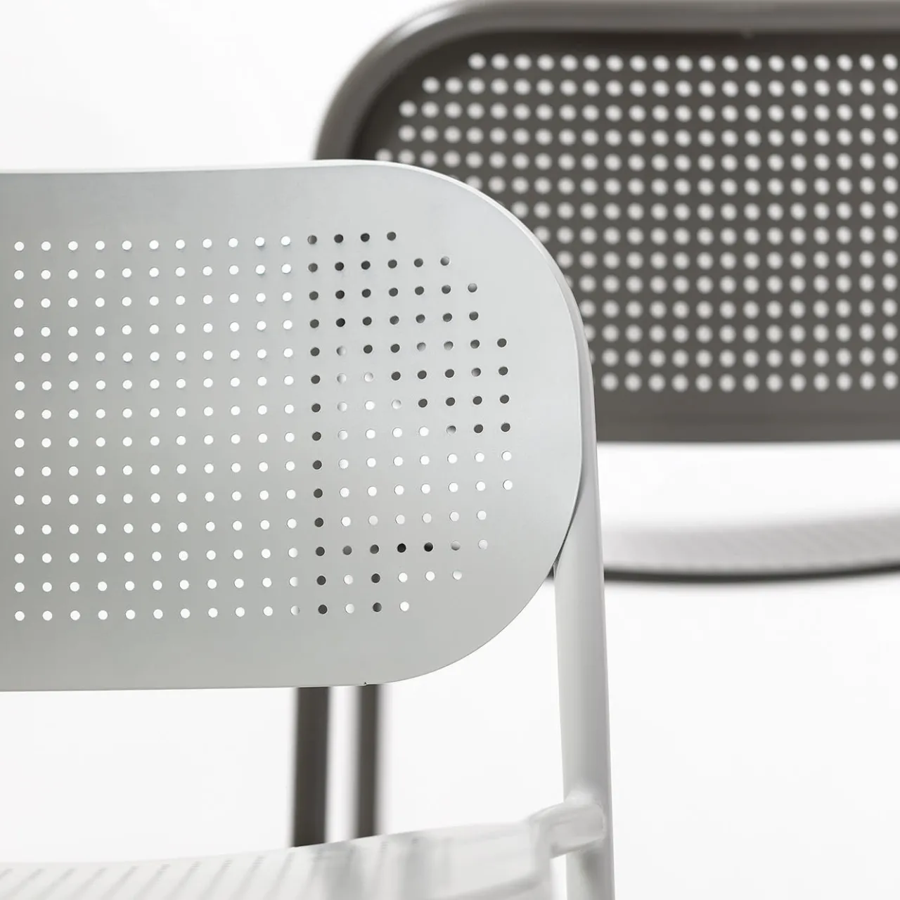 TrabA' Bar Stools<0179-LE Metis Dot Gray Bar Stool By Studio Gabbertas