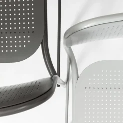 TrabA' Bar Stools<0174-LE Metis Dot White Counter Stool By Studio Gabbertas