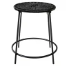 Impagliando Stools<Le Rossette Small Black Stool