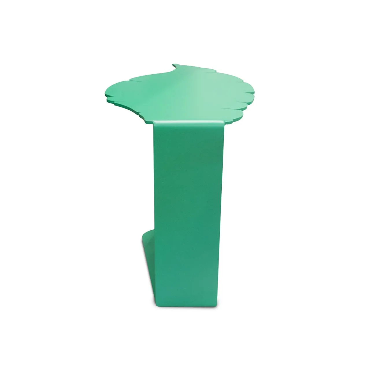 Sergio Villa Side Tables<Leaf Small Green Lacquer Side Table by Carlo Rampazzi