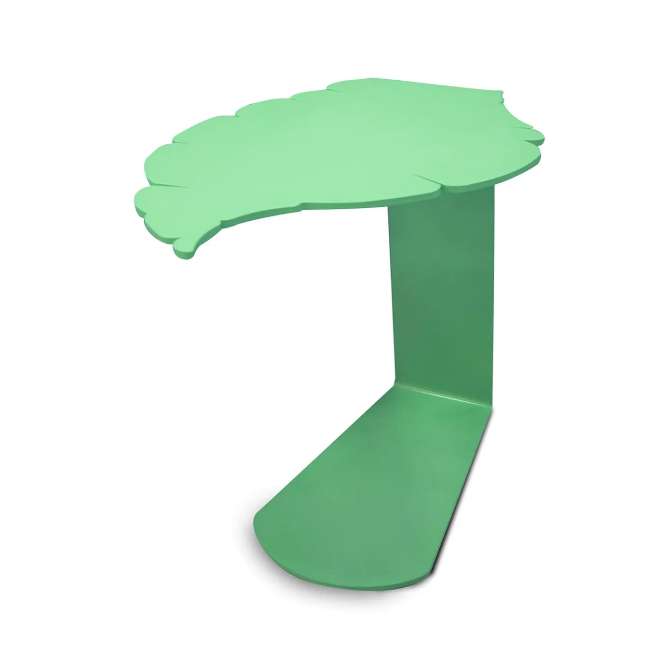 Sergio Villa Side Tables<Leaf Small Green Lacquer Side Table by Carlo Rampazzi