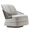 Giorgio Collection Lounge Chairs<Leather Swivel chair by Castello Lagravinese Studio #1