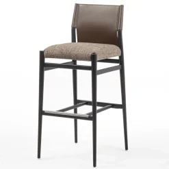Enrico Pellizzoni Bar Stools<Ledermann Bar Stool
