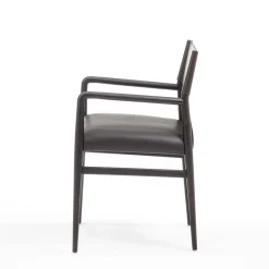 Enrico Pellizzoni Chairs<Ledermann Brown Leather Chair