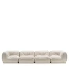 Ghidini 1961 Sofas<Leisure 4-Seater White Sofa by Lorenza Bozzoli