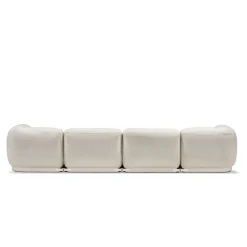 Ghidini 1961 Sofas<Leisure 4-Seater White Sofa by Lorenza Bozzoli