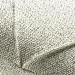 Ghidini 1961 Ottomans & Poufs<Leisure White bogardine velvet Ottoman by Lorenza Bozzoli