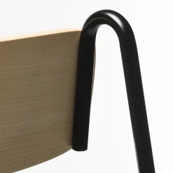 Chairs & More Bar Stools<Lena Sg-65 Black And Walnut Ash Bar Stool By Designerd