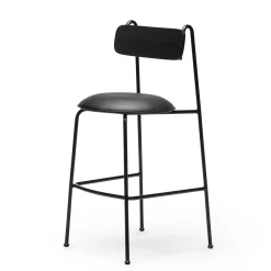 Chairs & More Bar Stools<Lena Sg-75 Black Bar Stool By Designerd