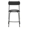 Chairs & More Bar Stools<Lena Sg-65 Black Bar Stool By Designerd