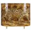 Fornasetti Dressers<Leopardo Curved Chest of Drawers