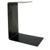Renzo Serafini Side Tables<Lettera C Steel Side Table with LED Light