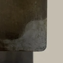 Renzo Serafini Side Tables<Lettera C Steel Side Table with LED Light