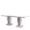 Laboratorio del Marmo Outdoor Dining Tables<Leuke Table by Silvia Sandini