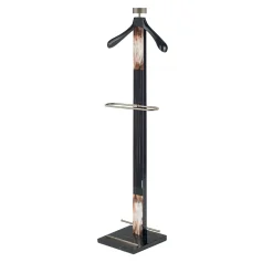 Arcahorn Coat Stands<Levanzo Ebony Valet Stand with Horn Inlays
