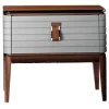 Meroni & Colzani Nightstands<Levanzo Gray Nightstand