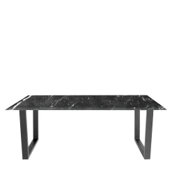 La Sartoria del Marmo by Lombardi Marmi Dining Tables<Levanzo Nero Marquina Dining Table