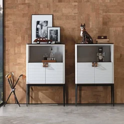 Meroni & Colzani Cabinets<Levanzo White Cupboard