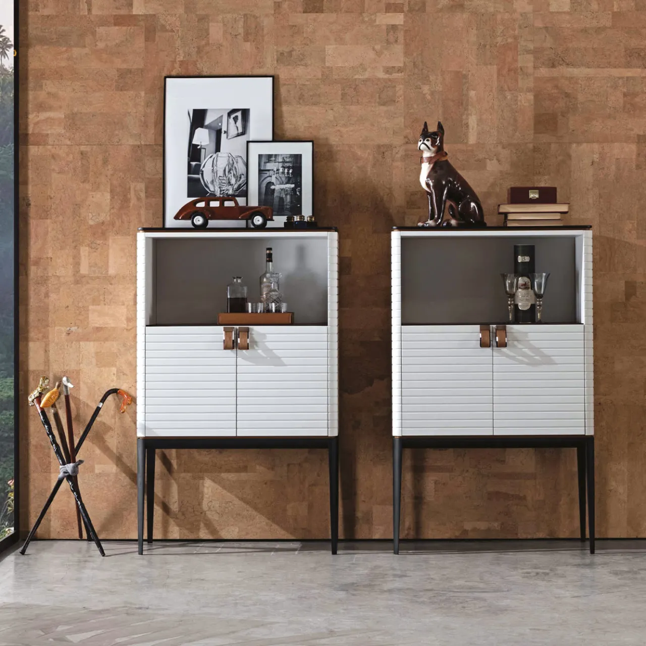 Meroni & Colzani Cabinets<Levanzo White Cupboard