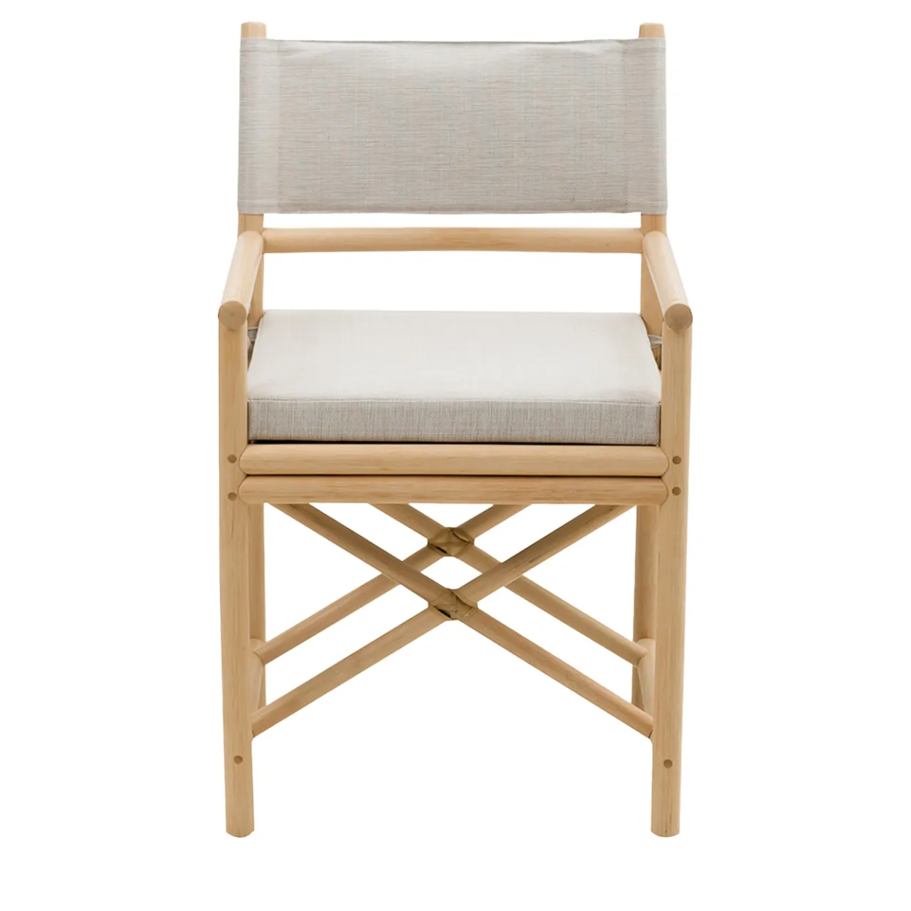 Mila Maurizi Chairs<Lia Rattan Dining Chair with Armrests
