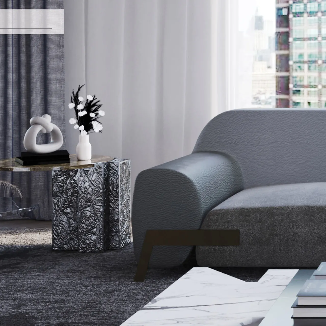 Radice Side Tables<Liam Set of 2 Coffee Tables