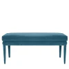 Biosofa Benches<LIBELLULA ECO Cloudy Blue Velvet Bench