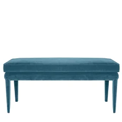 Biosofa Benches<LIBELLULA ECO Cloudy Blue Velvet Bench