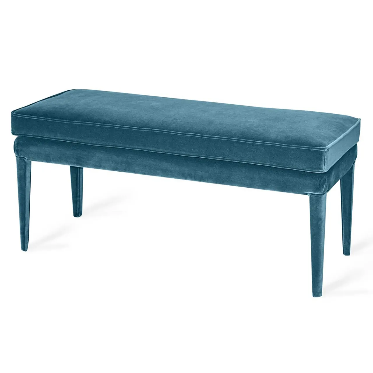 Biosofa Benches<LIBELLULA ECO Cloudy Blue Velvet Bench